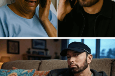 Eminem Receives a Wrong-Number Call from a Homeless Elderly Woman—And the Story Behind It Leaves the Online Community Speechless!