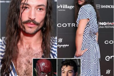 DC’s The Flash Star Ezra Miller Continues to Shock with Jaw-Dropping Fashion Sense at Filming Italy Event