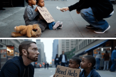 Twins Try to Sell Toy to Save Their Mom — Eminem Overhears and What He Does Leaves Them in Tears