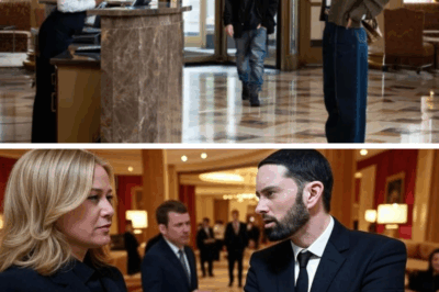 A Snobby Hotel Receptionist Humiliates Rihanna—Then a Legendary Rapper – Eminem Walks In and Teaches a Lesson!