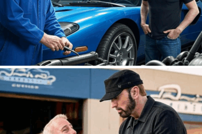 Old Mechanic Fixes Eminem’s Car — Days Later, He is Shocked When Eminem Visits the Shop