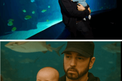 Eminem Takes His Grandson Elliot Mathers to the Aquarium to Play and Teach Him About the World Around Them