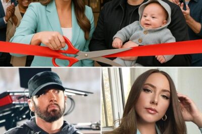 Eminem Surprises Hailie at Fashion Launch with Mysterious Gift — What He Whispered and the Hidden Hoodie Message Left Her in Tears and Fans Speechless!