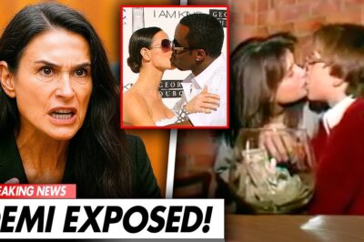 😱 HOLLYWOOD IN TURMOIL! 😱 Leaked footage from Diddy’s infamous party showing Demi Moore with YOUNG guests has sparked a FURIOUS reaction! 🔥