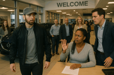 Eminem Walks Into His Own Dealership, Stops Cold When He Sees How They Treat Customers