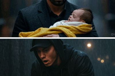 Eminem Finds an Abandoned Baby in the Rain—What He Does Next Will Break Your Heart