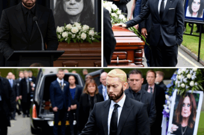 Stunned Mourners at Ozzy Osbourne’s Funeral: Eminem Swears to Finish the Legend’s Unfinished Wish!