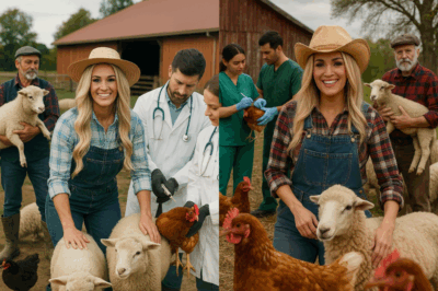 Carrie Underwood Turns Her Tennessee Farm into a Lifesaving Animal Clinic for Poor Farmers!