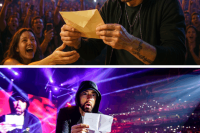 Fan Hands Eminem a Letter — What’s Inside Changes His Entire Expression!
