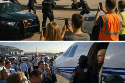 Police Surround Eminem’s Plane Before Takeoff — The Reason Shocks Everyone!