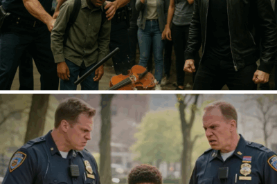 Racist Cops Smash a Black Boy’s Violin, Eminem Witnesses All and Does the Unthinkable!