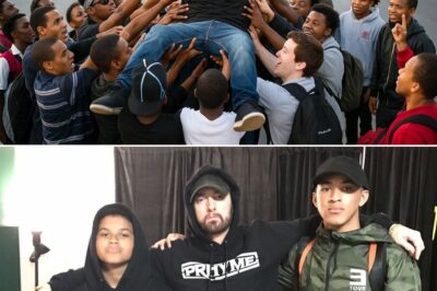Eminem Secretly Helps 8,000 Struggling Teens Find Jobs — 900 Families Break Down in Tears After Discovering the Truth Behind His Hidden Mission!