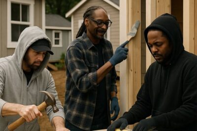 Eminem, Snoop Dogg, and Kendrick Lamar Stun Fans with 24-Hour Livestream to Build Homes for the Homeless