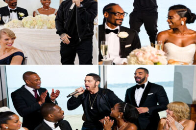 Eminem Ignites Chaos at Snoop Dogg’s Wedding Anniversary — Drops Unheard, Heart-Wrenching Verses with Dr. Dre, Drake & 50 Cent, Leaving Everyone Speechless and Snoop Dogg in Tears!