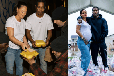 No Cameras, Just Kindness — Rihanna and A$AP Rocky Serve Warm Meals in an Alley And People Can’t Stop Crying