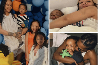 Birthday Surprise: Rihanna and A$AP Rocky Stun Fans with Unbelievable Gift for RZA’s 3rd Birthday—His Tearful Reaction Speaks Volumes