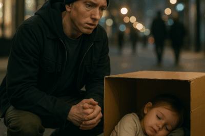 Eminem’s Unbelievable Act: Rescuing a Little Girl Sleeping in a Cardboard Box