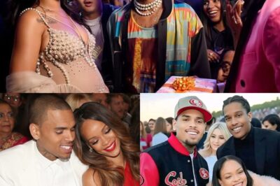 Rihanna’s Bold Invitation of Ex Chris Brown Stuns Crowd at Gender Reveal, His 10-Word Reply Silences Room