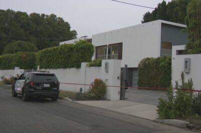 The suspect showed up at American Idol judge Robin Kaye’s Encino home at 2:36 a.m. — what he left in the studio stunned investigators