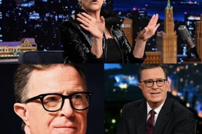 🚨 SHOCKER: Jamie Lee Curtis accuses CBS of “GAGGING” her after Stephen Colbert’s SHOCKING exit from The Late Show! 😱 She claims it’s a conspiracy of bribery and sabotage! Will her fight expose a dark plot?