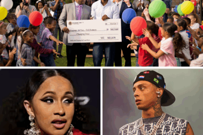 Central Cee’s $50 Million Donation to Children’s Charity Sparks Global Praise—and Cardi B’s Shocking Criticism
