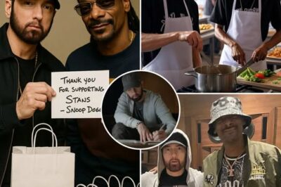 Eminem’s Heartfelt Gesture: 100 Meal Bags for Devoted ‘Stans’ Fans, with a Secret Assist from Snoop Dogg That Has Everyone Buzzing