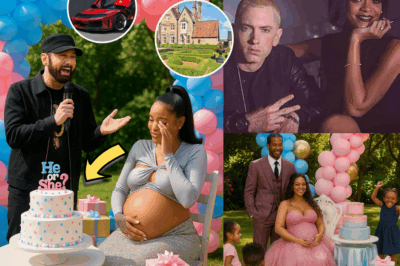 Rihanna’s Gender Reveal Extravaganza: Eminem Steals the Show with 3 Words in His Jaw-Dropping Speech 