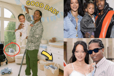 Fans Obsessed with A$AP Rocky’s Dad Skills:  A$AP Rocky And His Son Prepare Room For #3 Baby with Rihanna – Unintentionally Spill Baby No. 3’s Name!