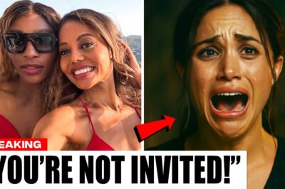 😱 HEARTBREAKING SNUB! Meghan Markle left DEVASTATED after Serena Williams UNINVITES her from an elite trip with Emma Thynn! What caused this shocking betrayal? 💔