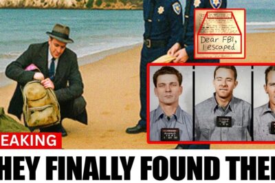 🚨 BREAKING: After 55 YEARS, the Alcatraz escape mystery is FINALLY SOLVED! 😱 The shocking truth about what happened to Frank Morris and the Anglin brothers will leave you speechless! Did they outsmart the “escape-proof” prison or meet a tragic end? 🏝️