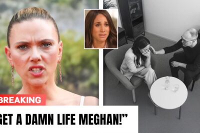 😱 SCANDAL ALERT! Scarlett Johansson ROASTS Harry and Meghan on SNL, saying “You should get a life!” Their furious response has sparked chaos! 🔥 What did she say that’s got everyone talking?