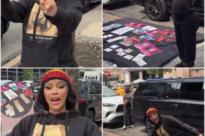 SHOCKING: Cardi B Sells New Album on NYC Streets with Incense, Leaving Fans Speechless with Bold Move