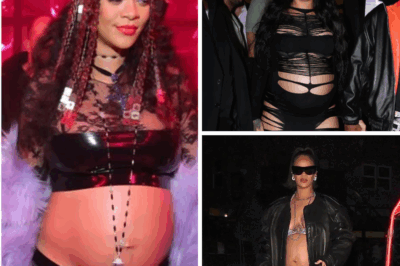 Rihanna’s Bold Club Appearance at 8 Months Pregnant Sparks Heated Debate Among Fans