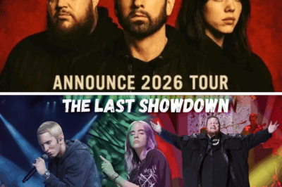The Last Showdown: Eminem’s Explosive 2026 Tour with Billie Eilish and Jelly Roll Redefines Hip-Hop’s Future