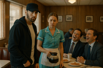 Eminem’s Quiet Night Out Turns Heroic: The Diner Moment That Went Viral and Restored Faith in Kindness