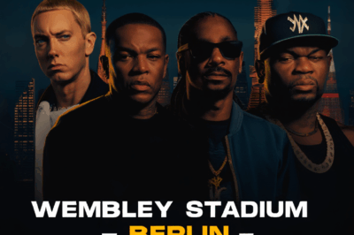 Eminem’s Global Rampage: Wembley Doubleheader Kicks Off Epic Tour with Surprise Guests in Every City