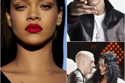 SHOCKING SCENE: Rihanna and A$AP Rocky Spotted Leaving Clinic, Then Eminem Steps In With a White Envelope — Containing Only 7 Words That Could DESTROY the Music Industry as We Know It!