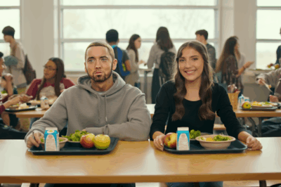 VIRAL GENEROSITY ALERT: Eminem and His Daughter Wipe Out $700,000 in School Lunch Debt Across 103 Schools—Thousands of Kids Can Now Eat Without Worry, and Em Calls It “A Victory Bigger Than Any Award.”