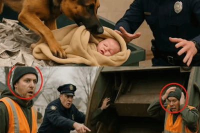 K9 Hero Sniffs Out Impossible Save: Newborn Found Alive in Garbage Truck Compactor.