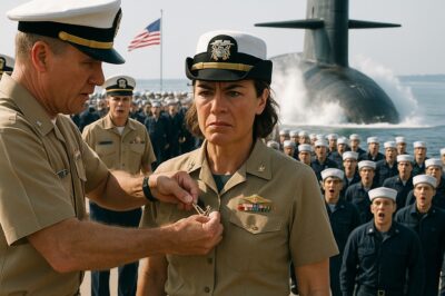 They Ripped Her Insignia Before 5,000 Sailors — Until a Phantom Sub Surfaced for Her Alone