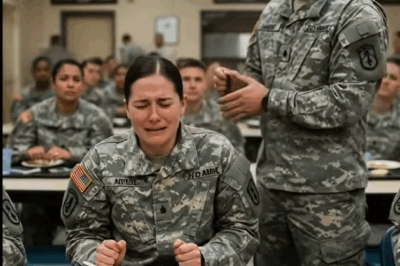 He ripped the combat patch off her uniform in the middle of the crowded mess hall, laughing that she’d bought it online.