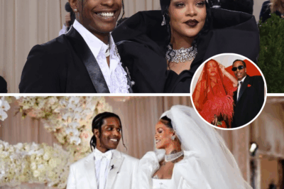Veiled Vows: Rihanna and A$AP Rocky’s Secret Wedding Photos Spark a Global Frenzy of ‘I Do’ Delights