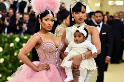 Met Gala Magic: Nicki Minaj and Rihanna’s Epic Reunion with a Tiny Twist – A Night of Glamour, Grit, and Family Firsts