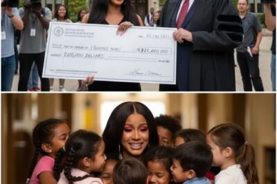 The Unbelievable Just Happened: Cardi B’s $200 Million “Belcalis Hope Academy” Deal—Charity or Desperate Cover-Up for a Tax Scandal?