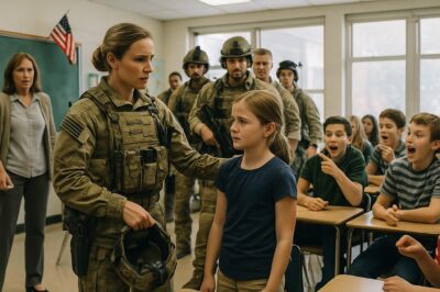 They Called a Girl a Liar for Saying Her Mom Was a SEAL — Then Froze When the Unit Stormed the Room.