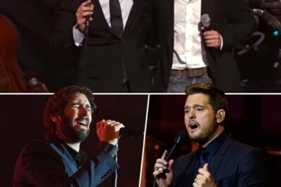 From Rivalry to Harmony: Michael Bublé and Josh Groban’s Epic Showdown Lights Up Madison Square Garden