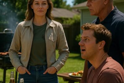 My Cousin Mocked Me at the BBQ — Until His Dad, a SEAL, Heard My Call Sign: “Apologize. NOW.”