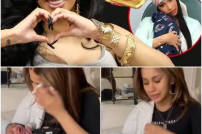 Cardi B’s Golden Bond: Turning Her Newborn’s Umbilical Cord into a Heart-Shaped Necklace That Shocks and Inspires