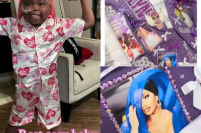 Eternal Bond: Little Jaylin, Cardi B’s Fiercest Fan, Laid to Rest in a Dress Woven with Stardust