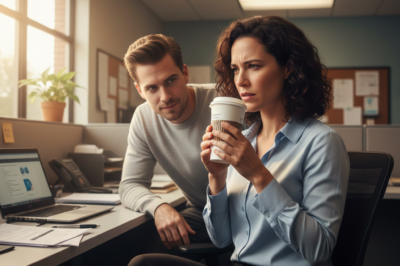 “MY CO-WORKER KEEPS BRINGING ME COFFEE… AND ONE DAY I FOUND OUT WHY”